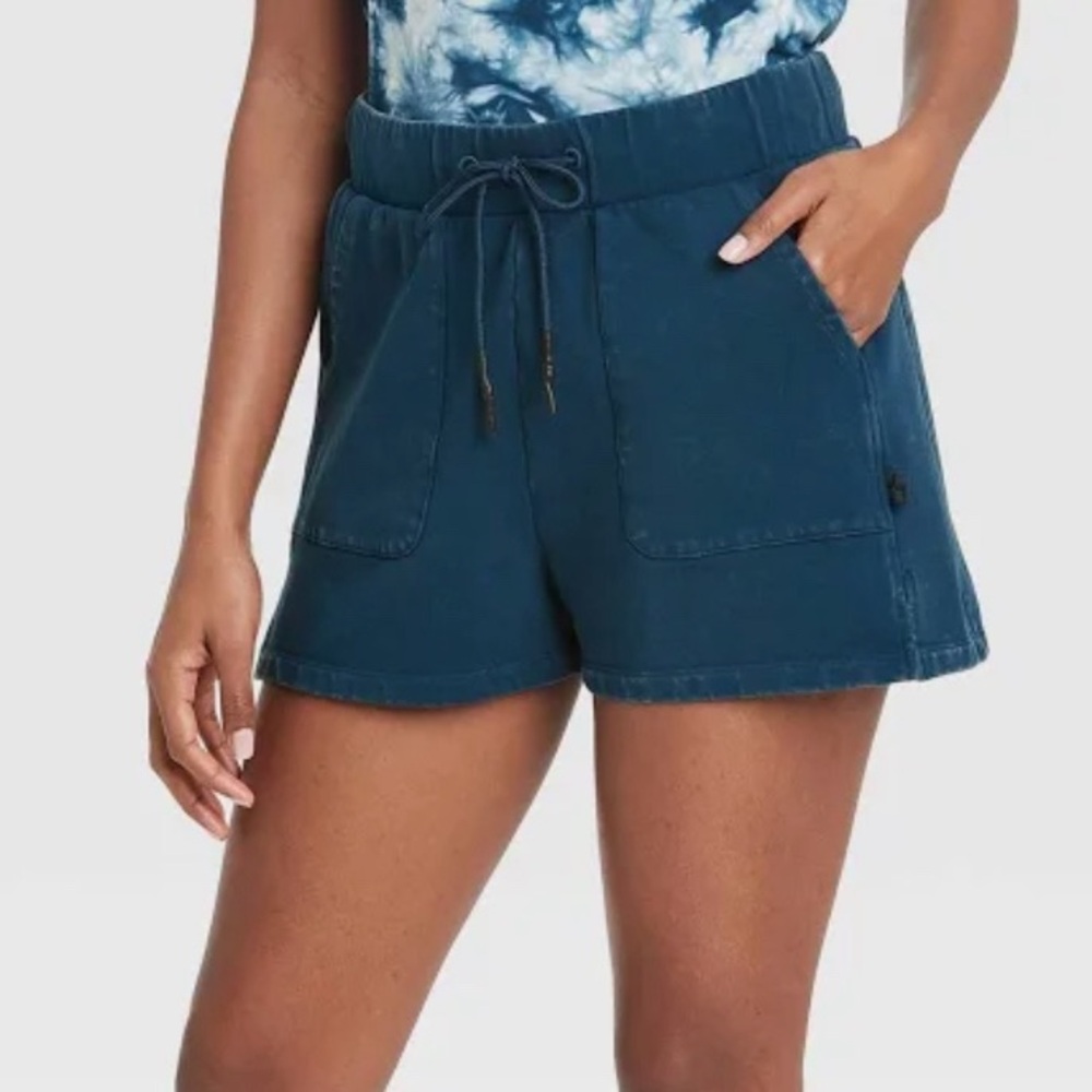 JoyLab French Terry Mid-Rise Shorts